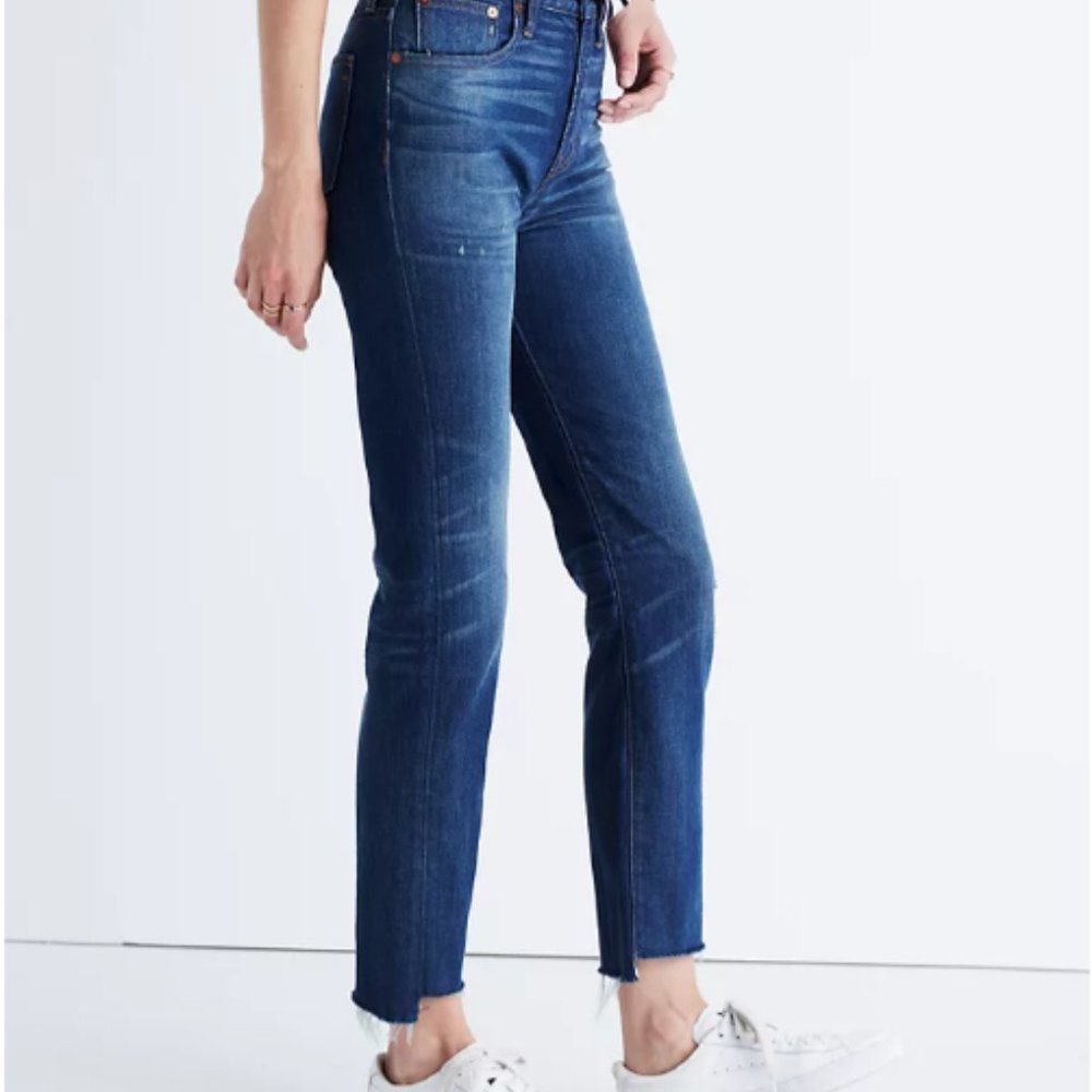 MADEWELL The Perfect Vintage Jean: Step-Hem Edition Size 32
